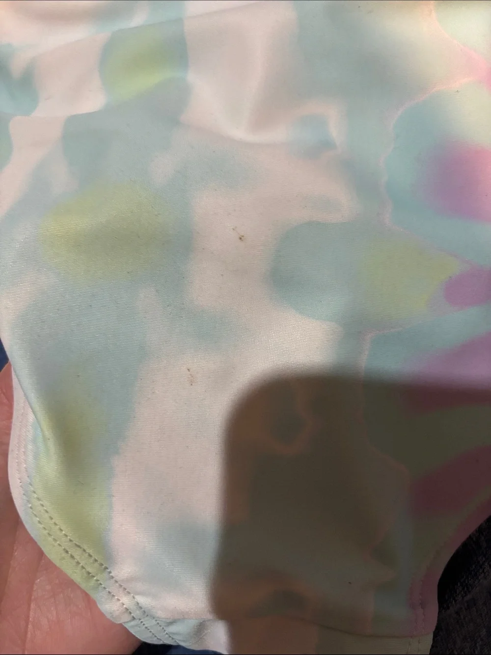 Pastel Tie-Dye Two-Piece Swim Set